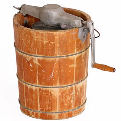 first ice cream machine