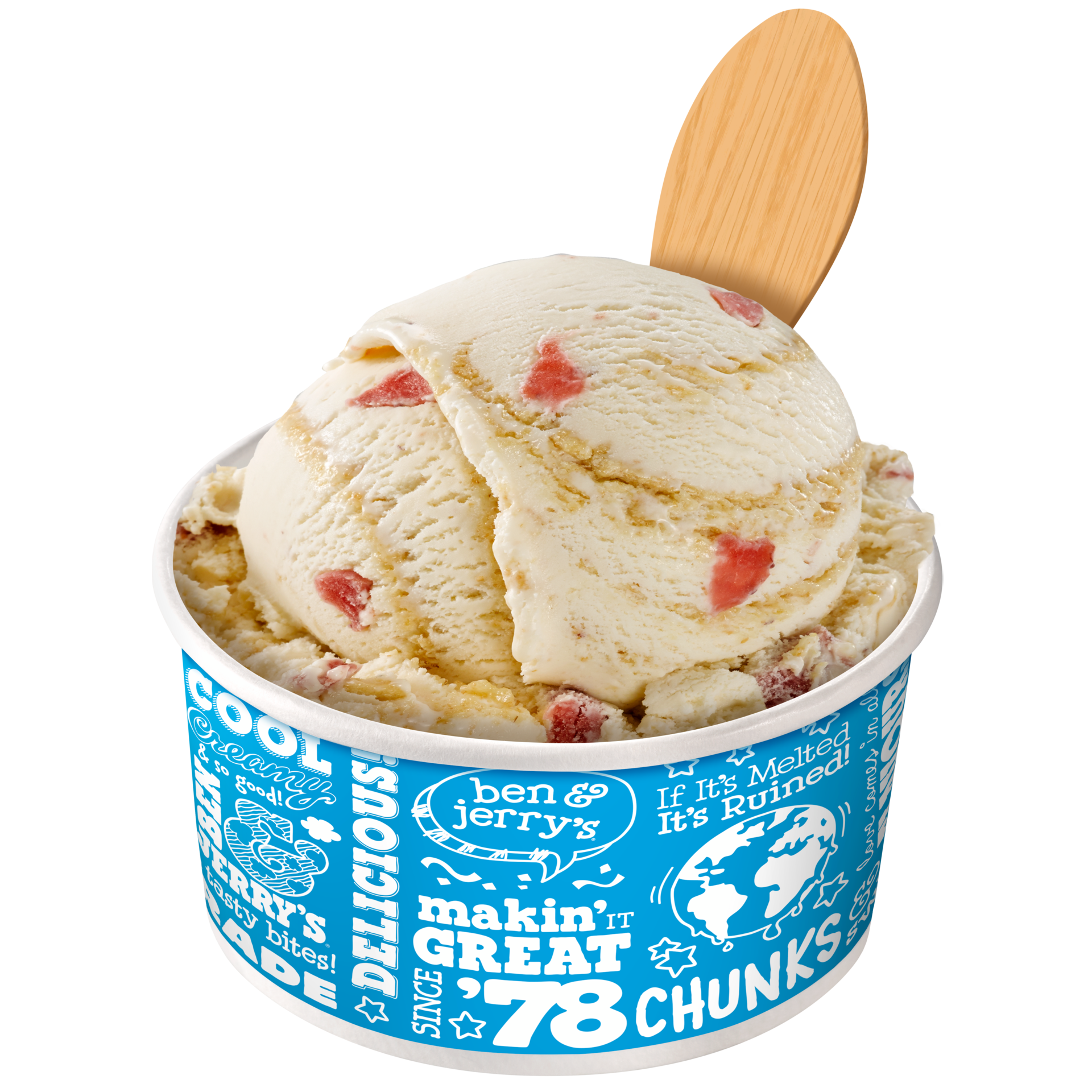 Strawberry Cheesecake Ice Cream - Bulk