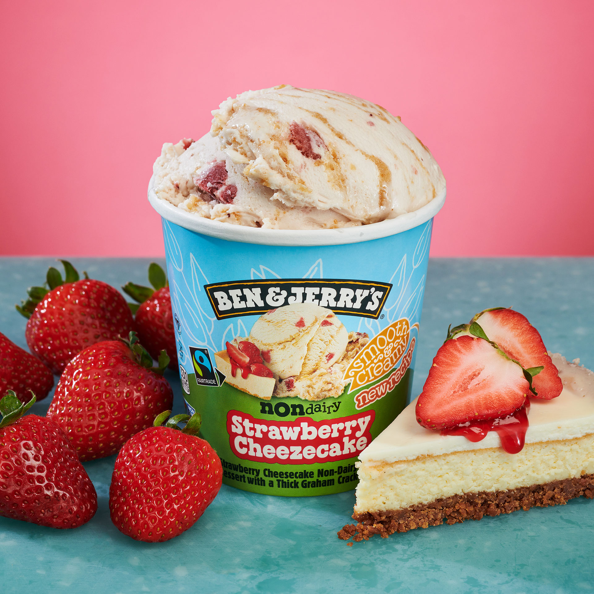 Strawberry Cheezecake Non-Dairy Oat Pints